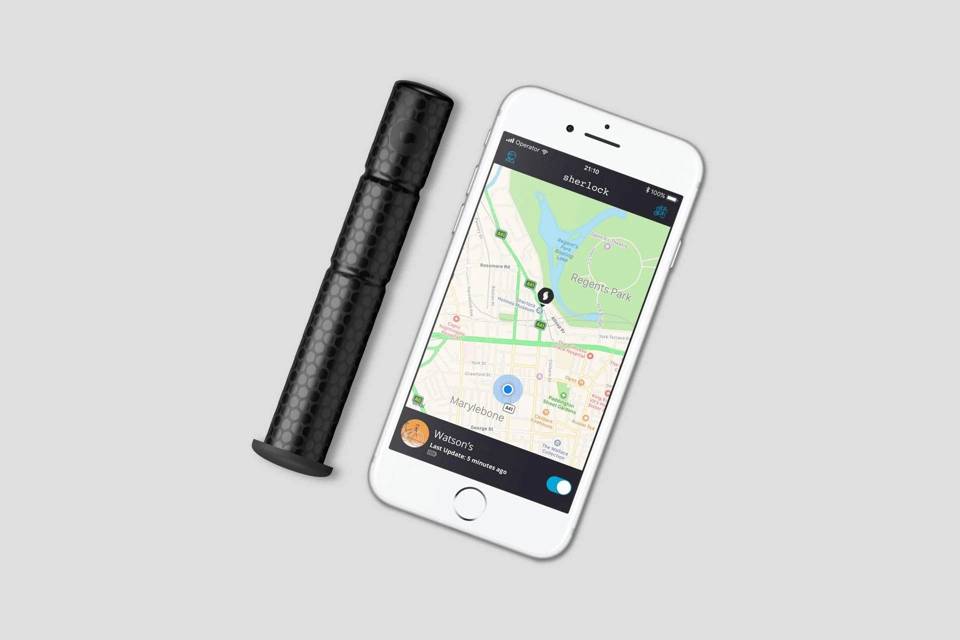 SHERLOCK GPS Tracker GOrilla . urban cycling