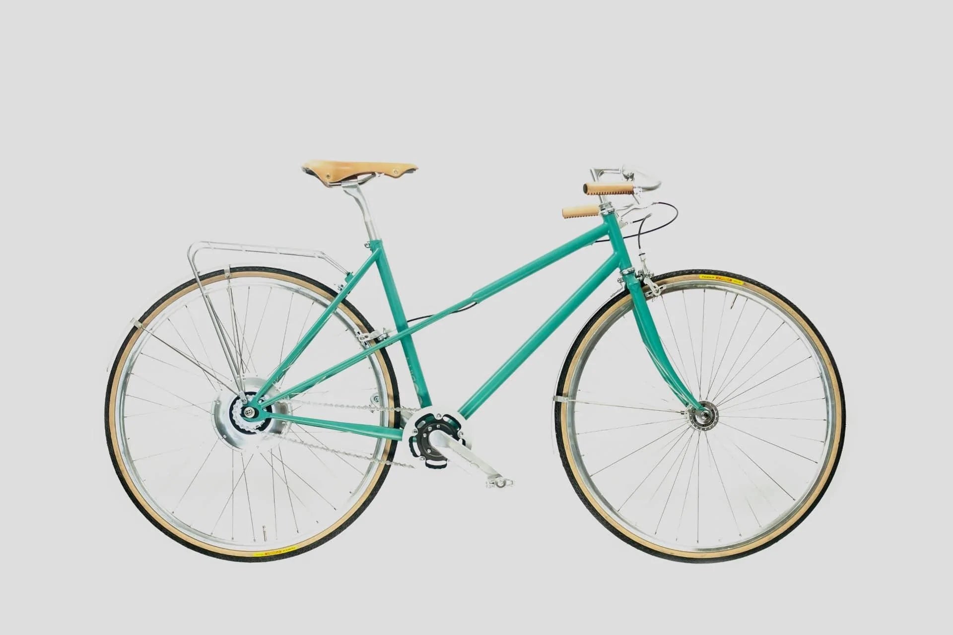BÉCANE  - Electric - 2gear - mint - GOrilla . urban cycling