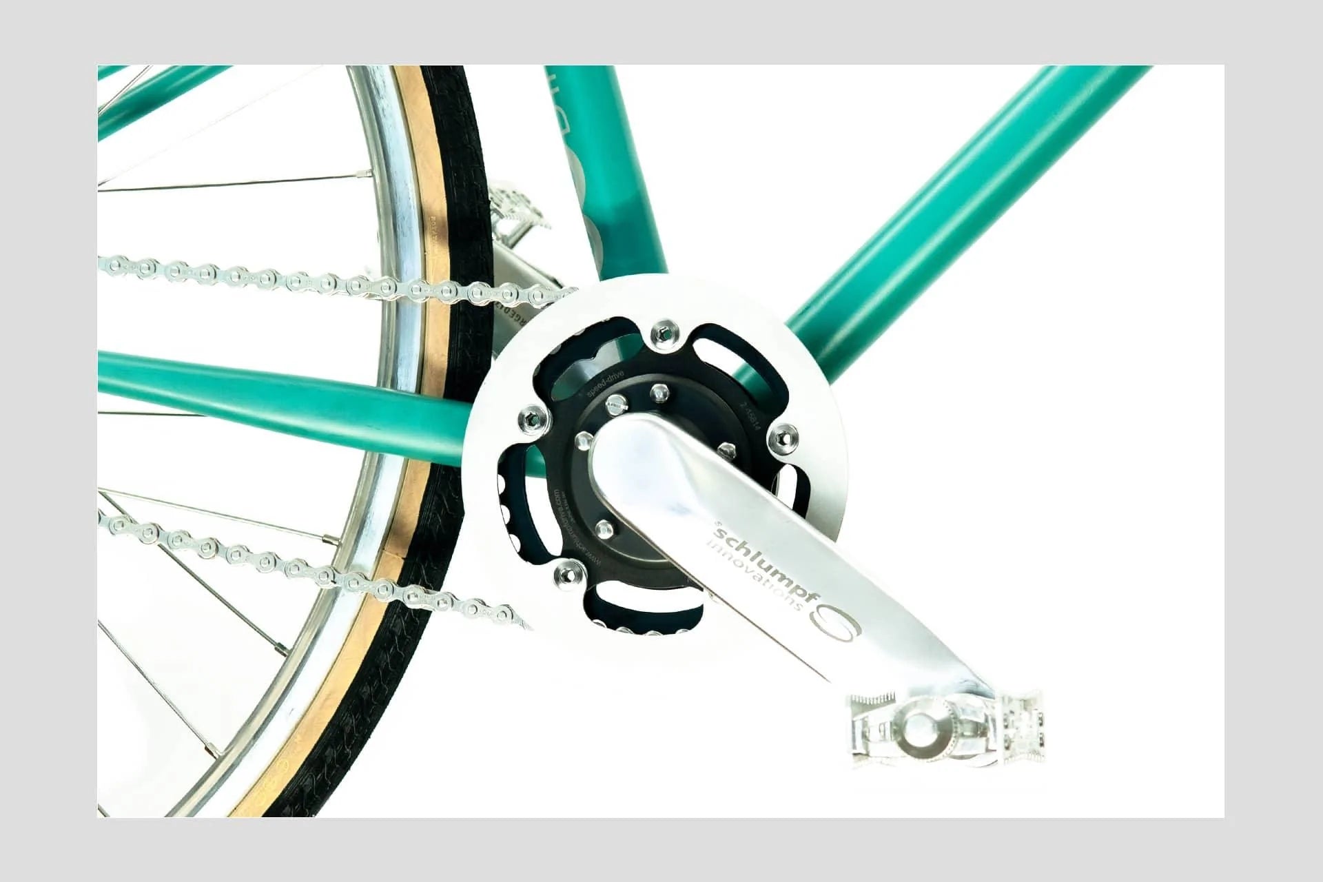 BÉCANE  - Electric - 2gear - mint - GOrilla . urban cycling